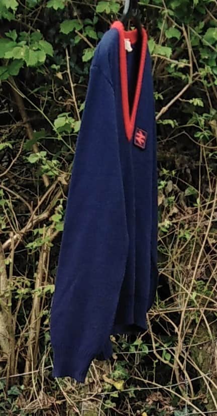 Original Navy Blue British Rail Uniform Jumper